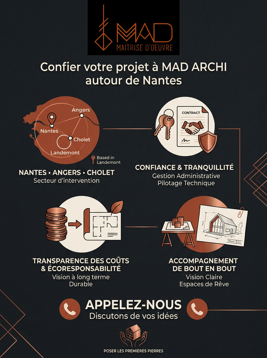 Maître d’œuvre à Nantes, Agence MAD