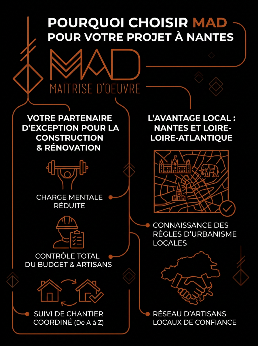 Maître d’œuvre à Nantes, Agence MAD