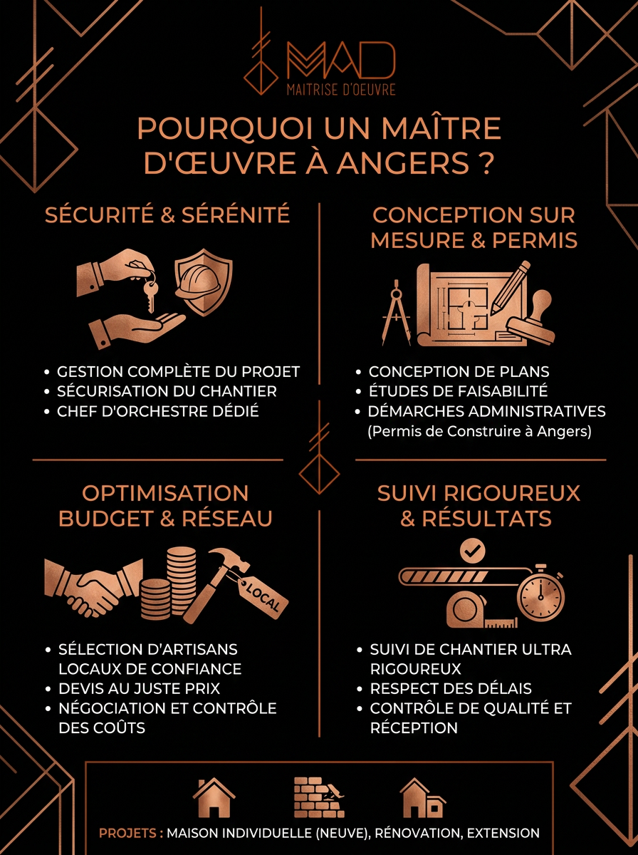 Maître d’œuvre à Angers, Agence MAD