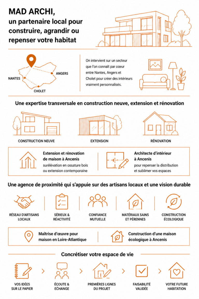 Construction de maison à Ancenis, Agence MAD